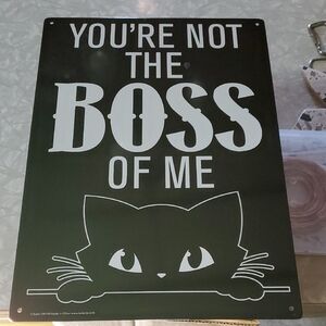 Black Cat Boss Art Print